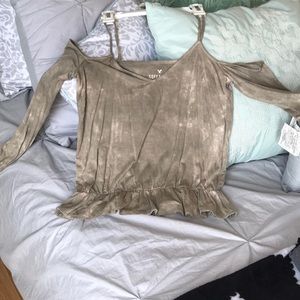 American Eagle soft & sexy open shoulder
